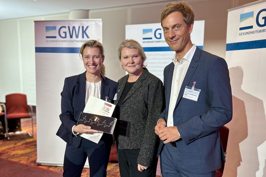 Präsidentin der Pflegekammer NRW erhält Zukunftspreis der Initiative Gesundheitswirtschaft