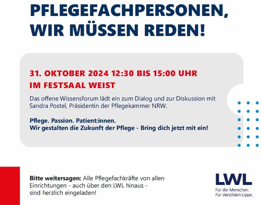 2024-10-31 Pflege. Passion. Patient:innen. Wir gestalten die Zukunft der Pflege - Bring dich jetzt mit ein! Screenshot