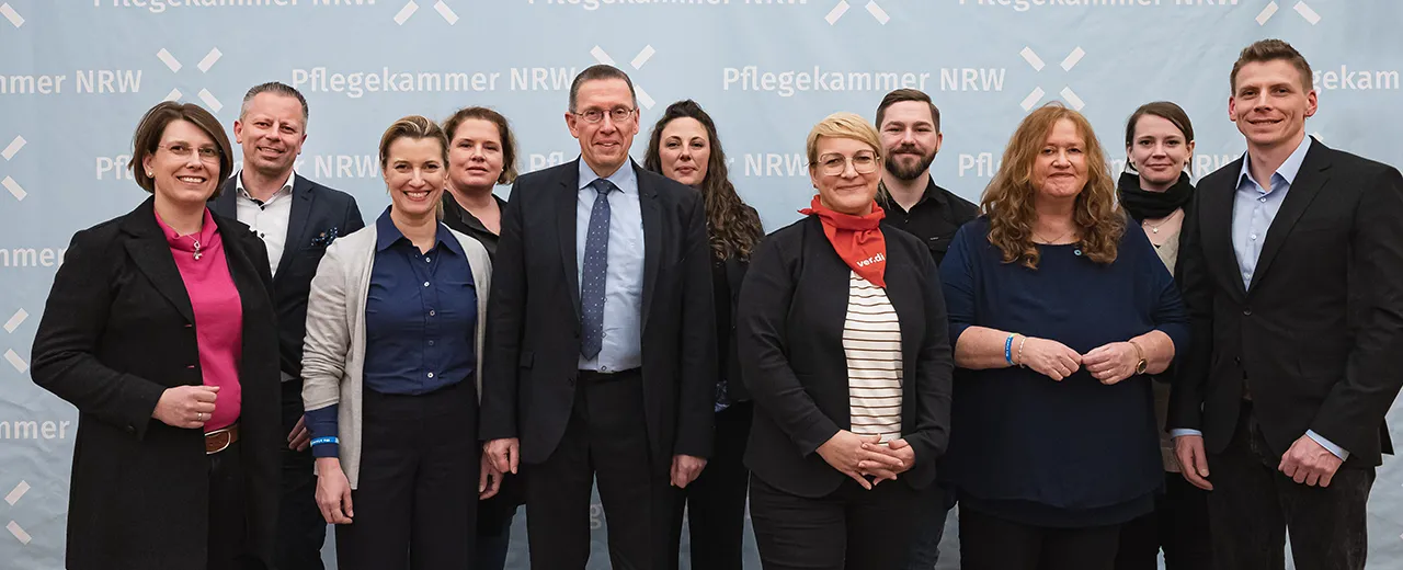 Der Pflegekammer NRW Vorstand